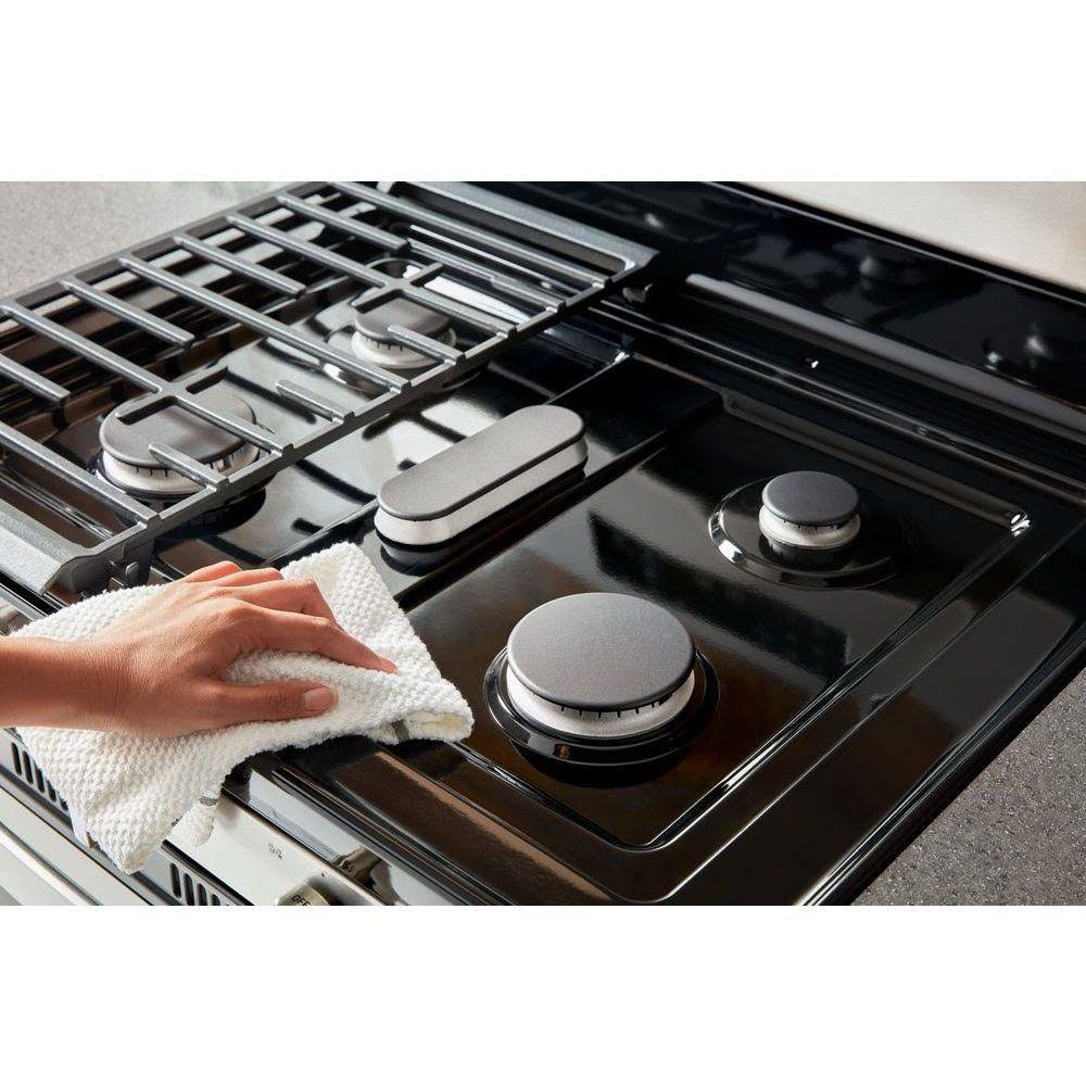 Stainless Steel Freestanding Gas Range 5 cu ft H196762