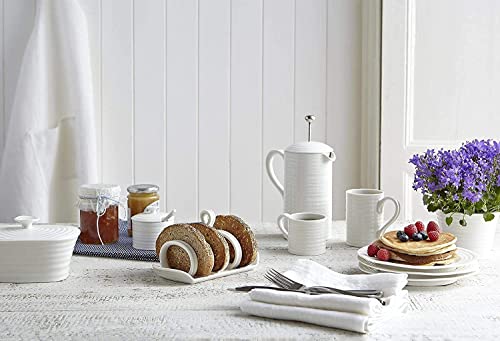 White Porcelain Covered Butter Dish T826812