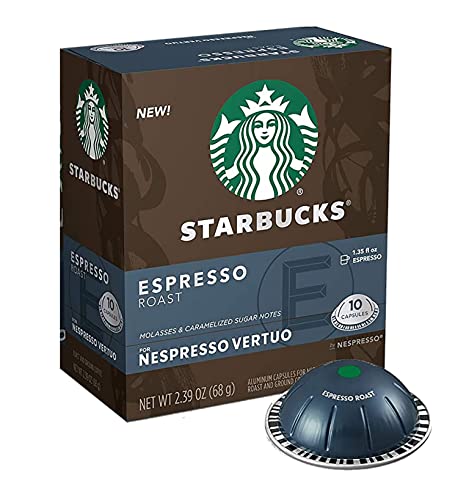 Nespresso Capsules, Dark Roast Coffee, 10 CT E95002