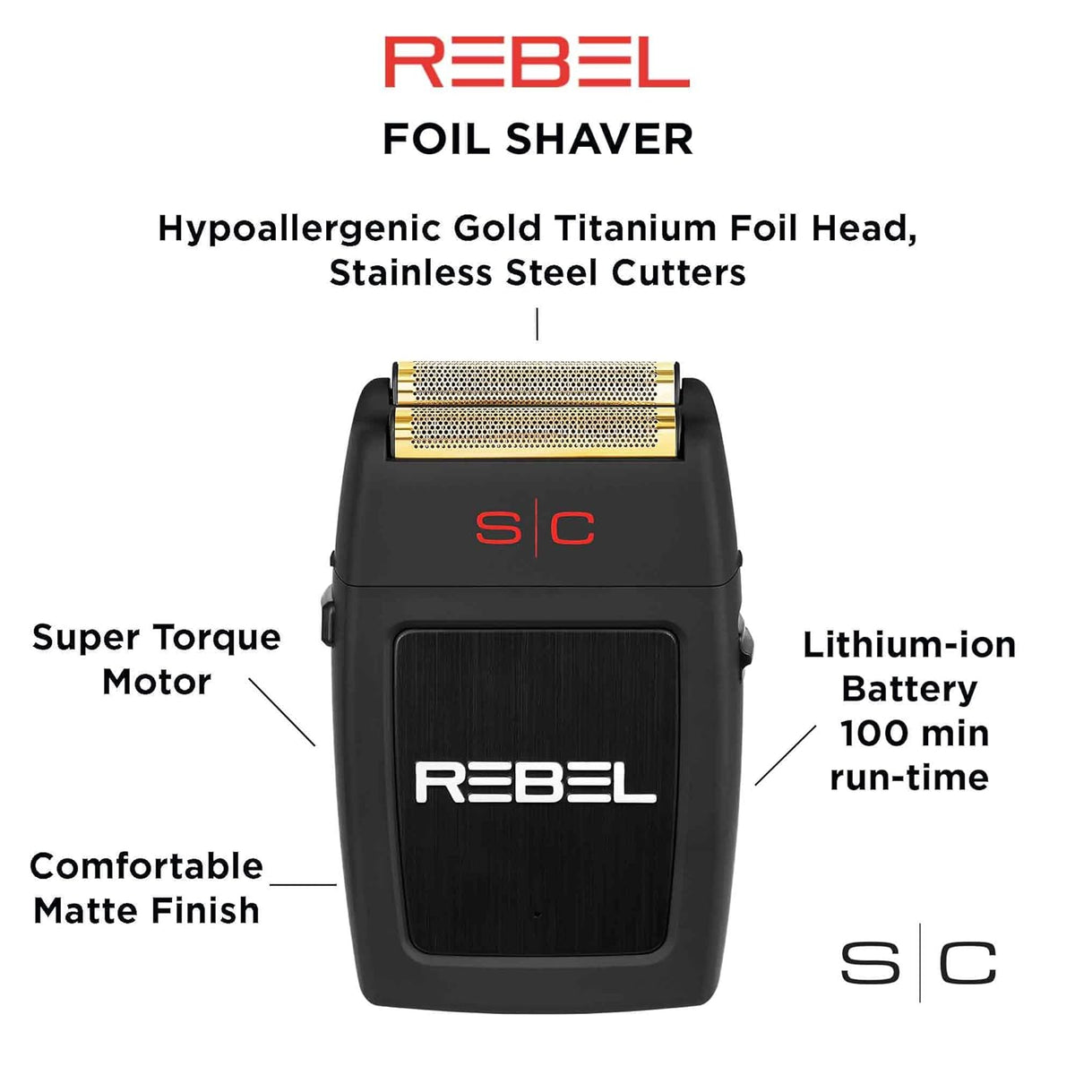 Professional Super Torque Motor Electric Mens Foil Shaver E4916