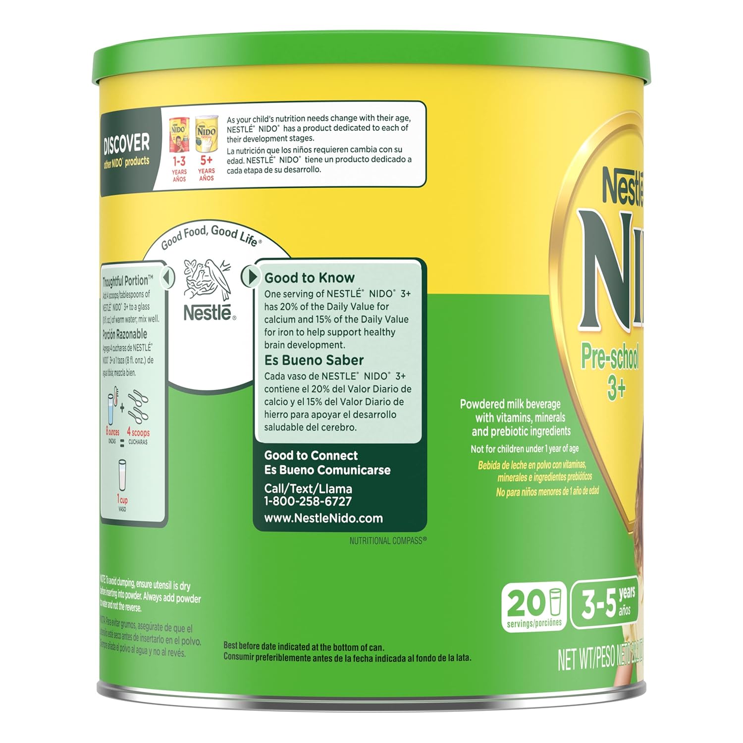 1.76 Pound Toddler Powdered Milk Beverage T366593