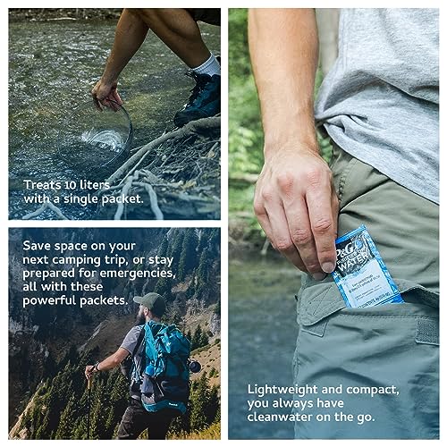 Portable Water Purifier Packets V244233