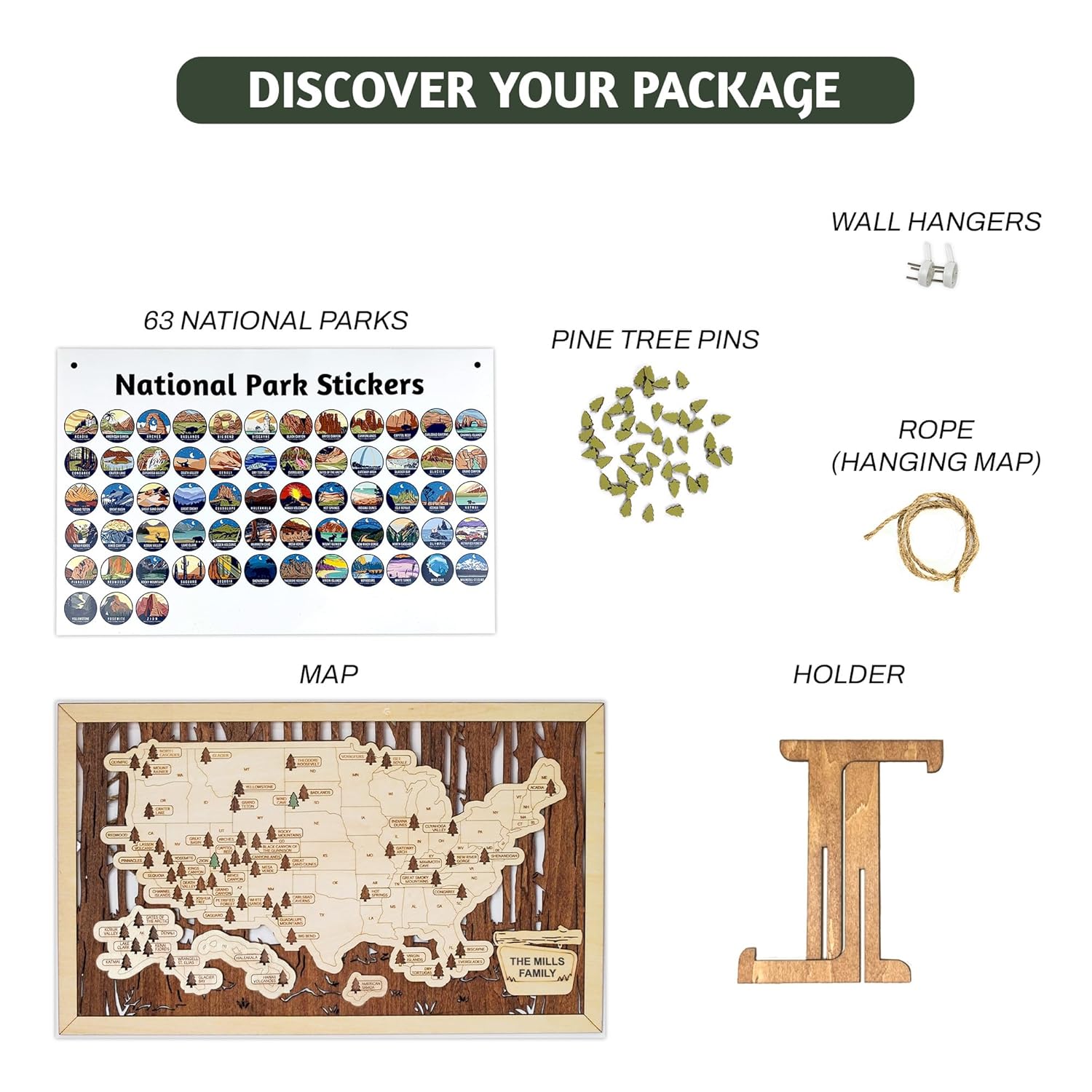 National Parks Map S559032