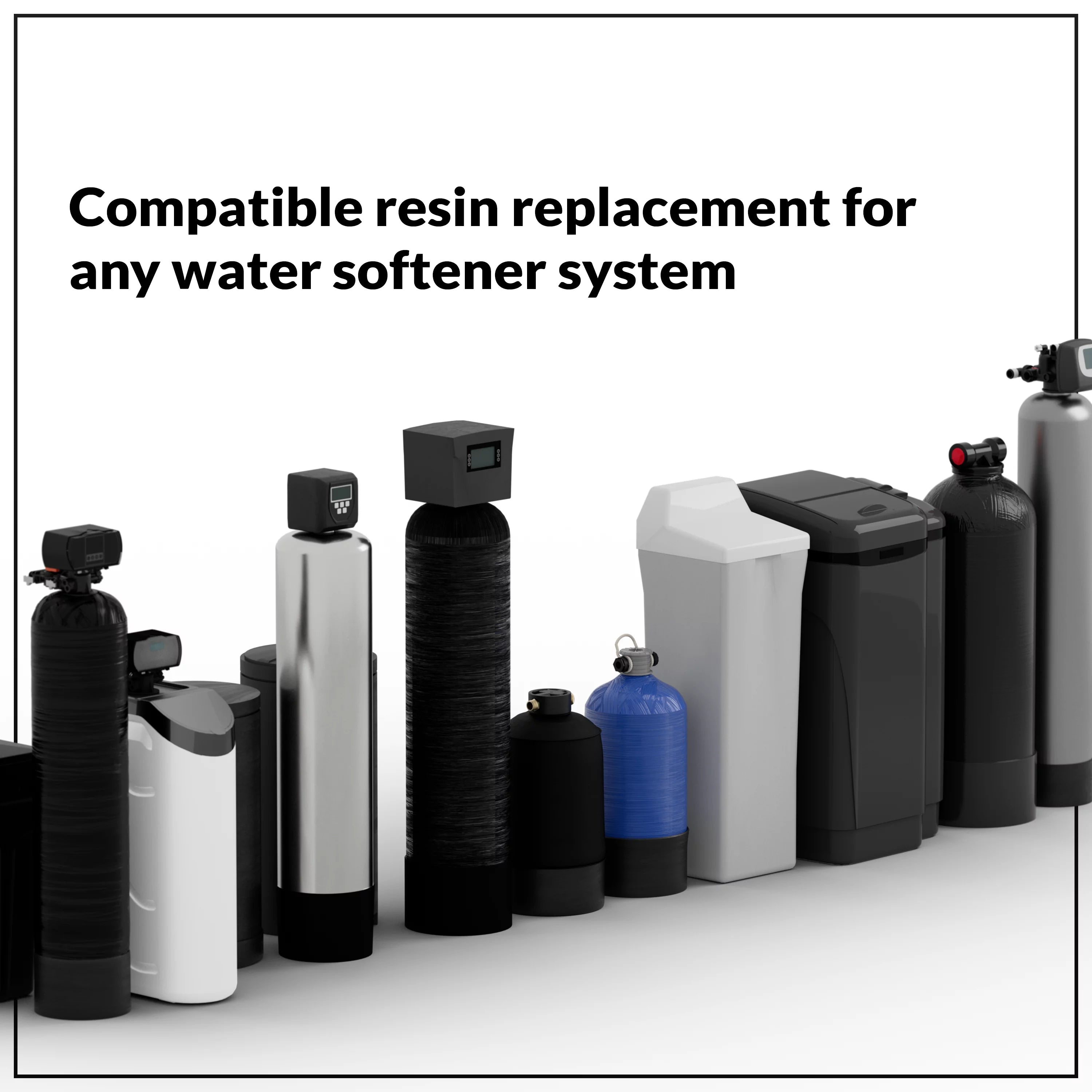 1/2 CuFt Cation Water Softener Resin Media A4334