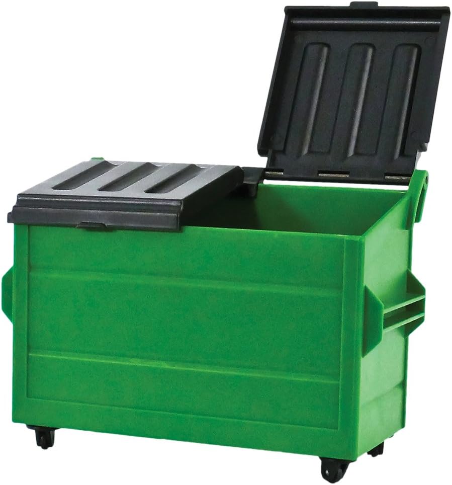 Green Plastic Toy Dumpster C80812