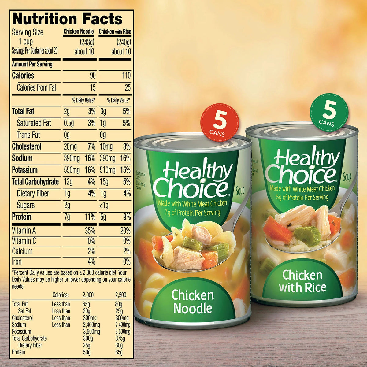 10 pk. 15 oz. Soup Variety Pack U72924