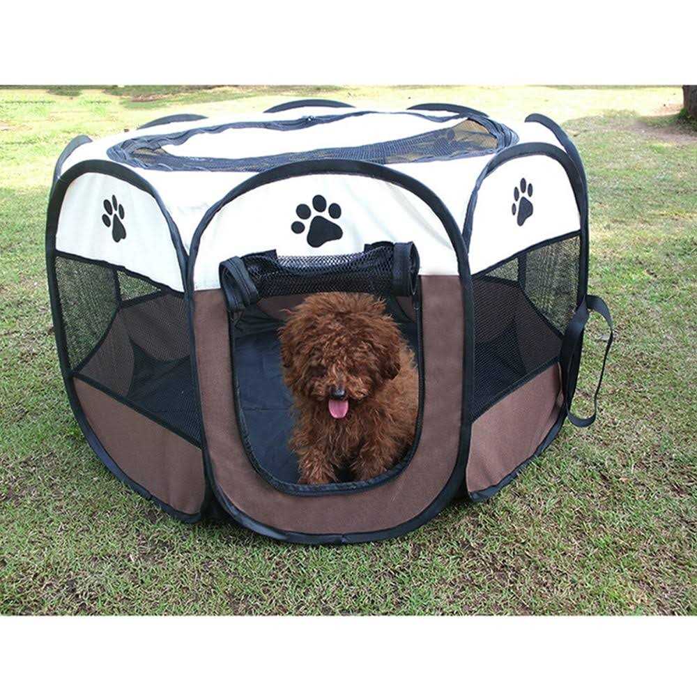 Portable Pet Playpen Foldable Dog Kennel D610356