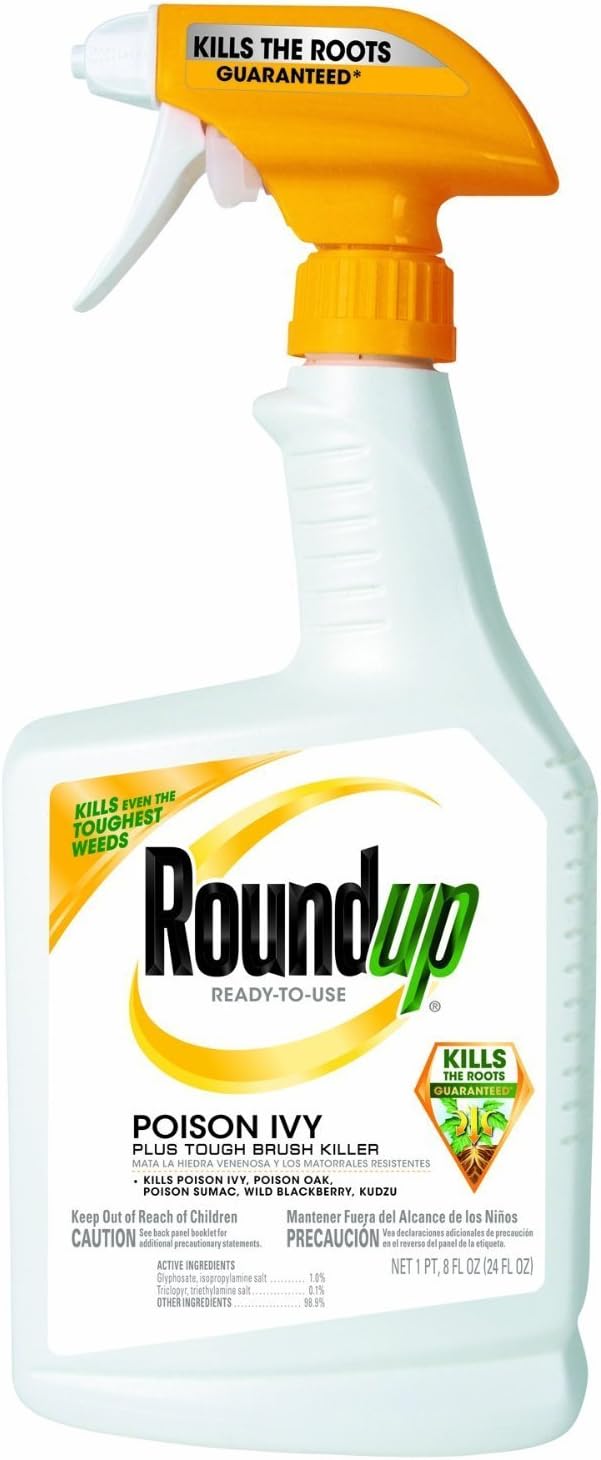 24 Oz Glyphosate Poison Ivy & Tough Brush Killer (Pack of 2) N417