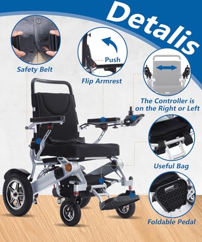 Foldable Reclining Electric Wheelchair I804292