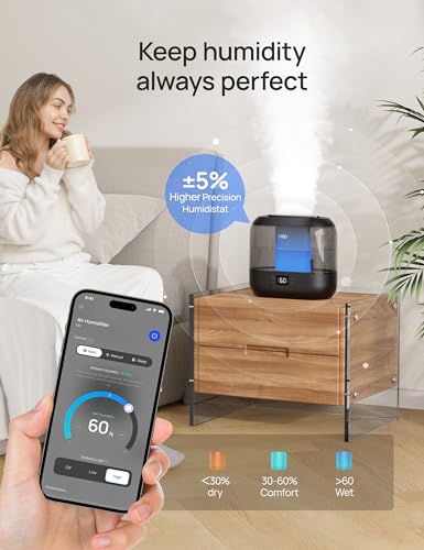 4L Cool Mist Ultrasonic Humidifier A236