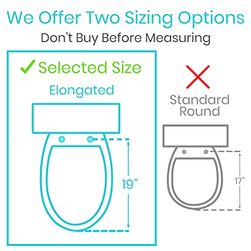 White Raised Toilet Seat with Handles R993594