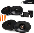 6x9 2-Way Component System and 6x9 2-Way Car Audio Speakers Package Z31709