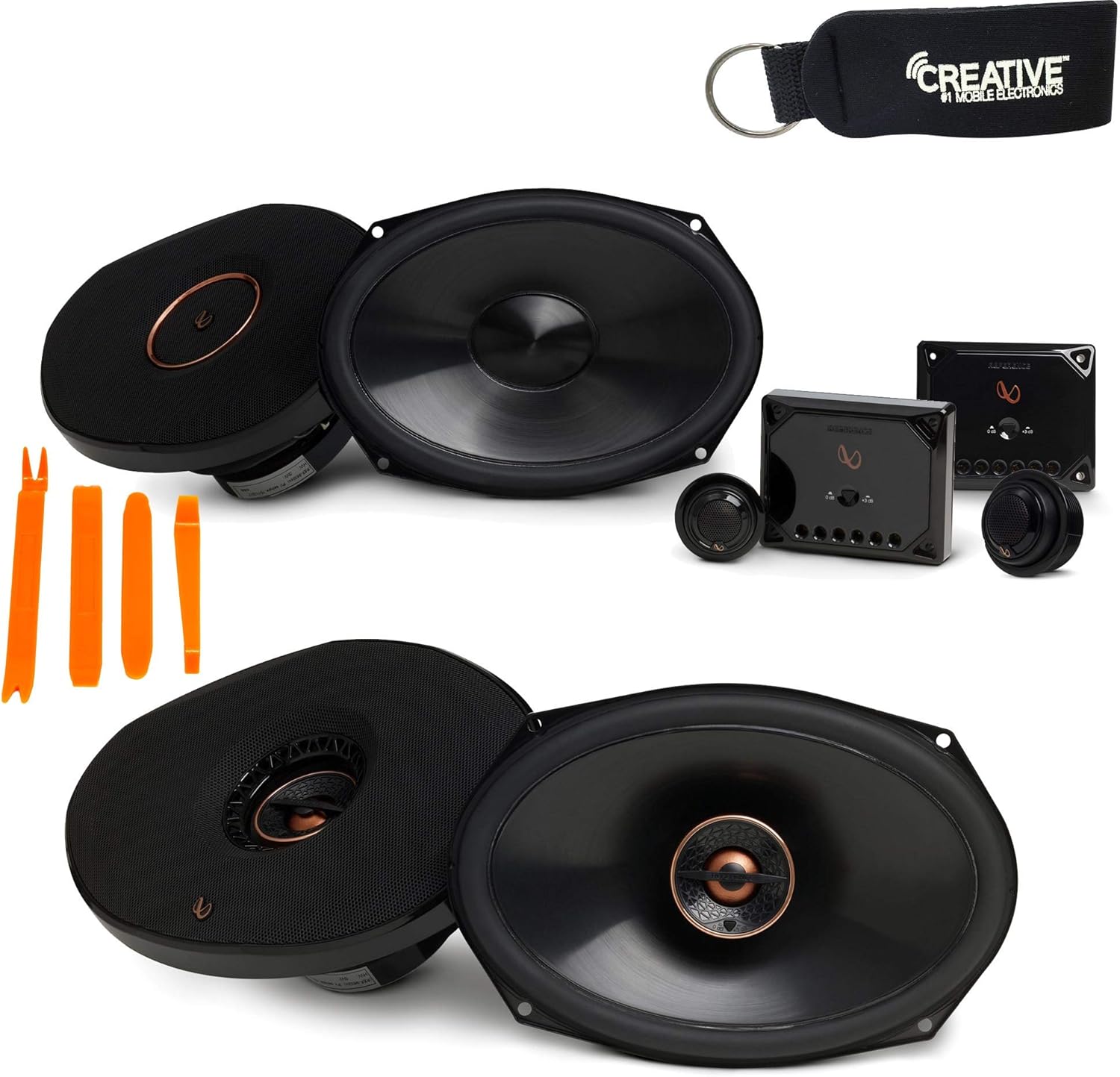 6x9 2-Way Component System and 6x9 2-Way Car Audio Speakers Package Z31709