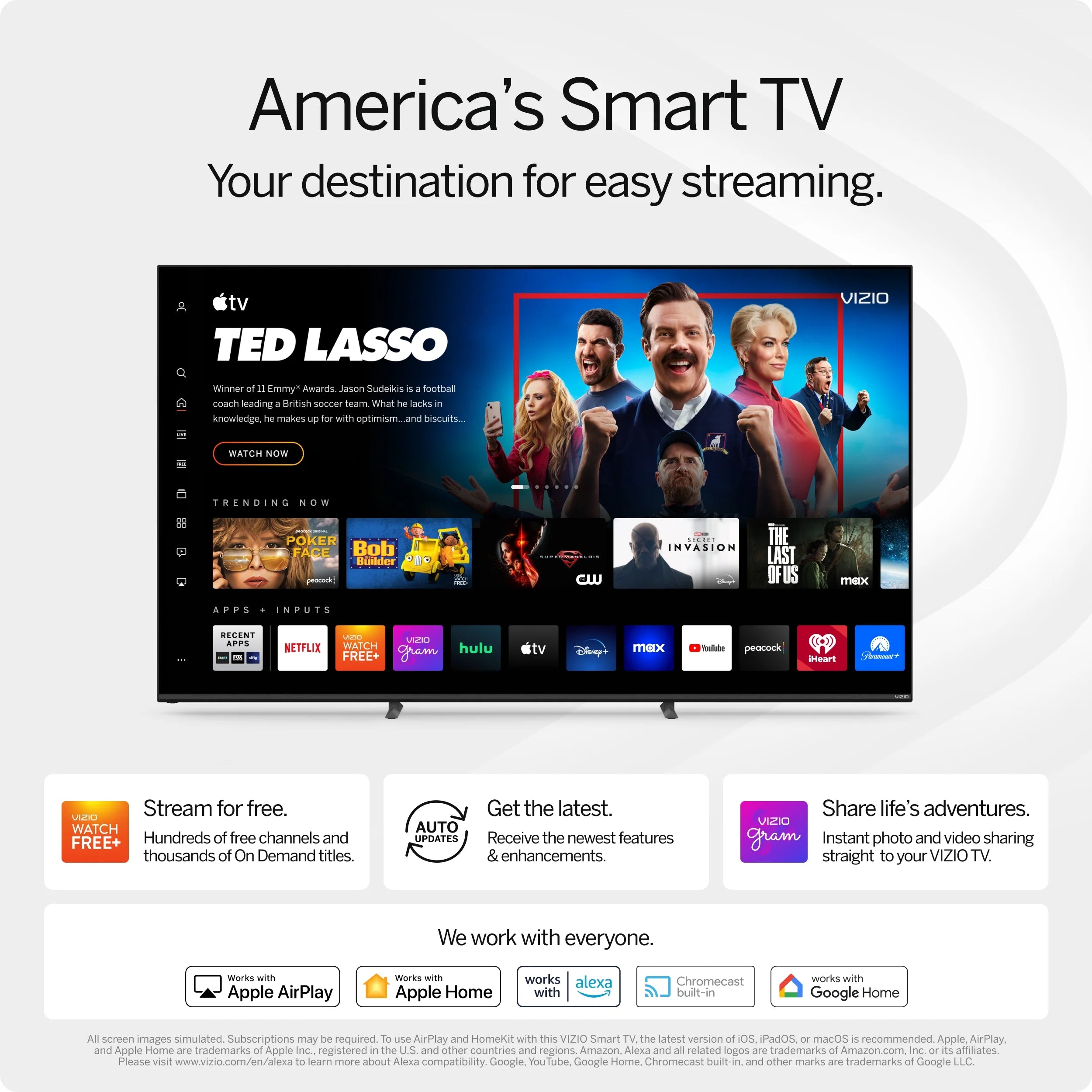 50" Class 4K UHD LED Smart TV H189
