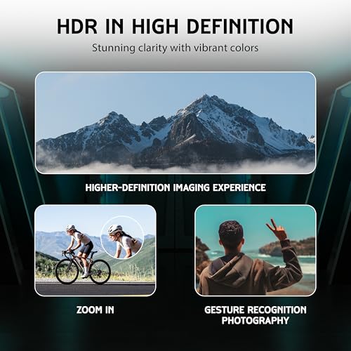 Foldable Drone with Dual 2K Camera, 2 Batteries M4577