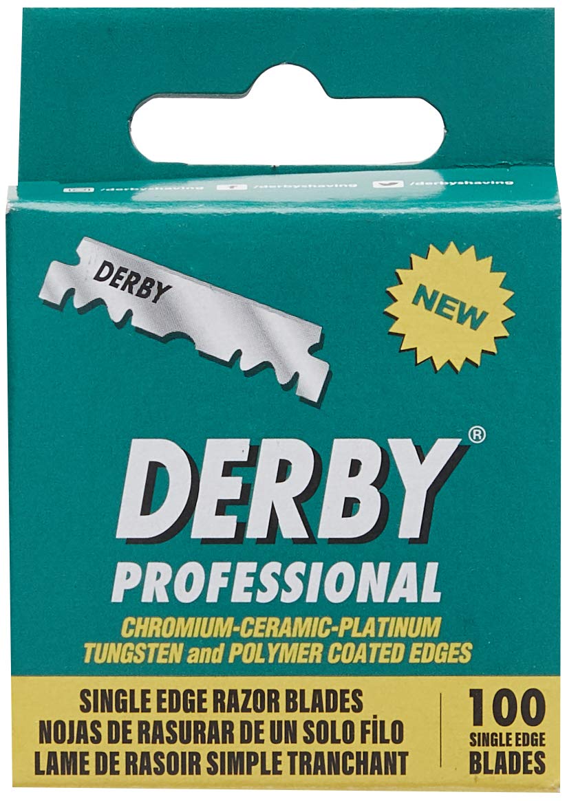 100 Single Edge Razor Blades Z9070