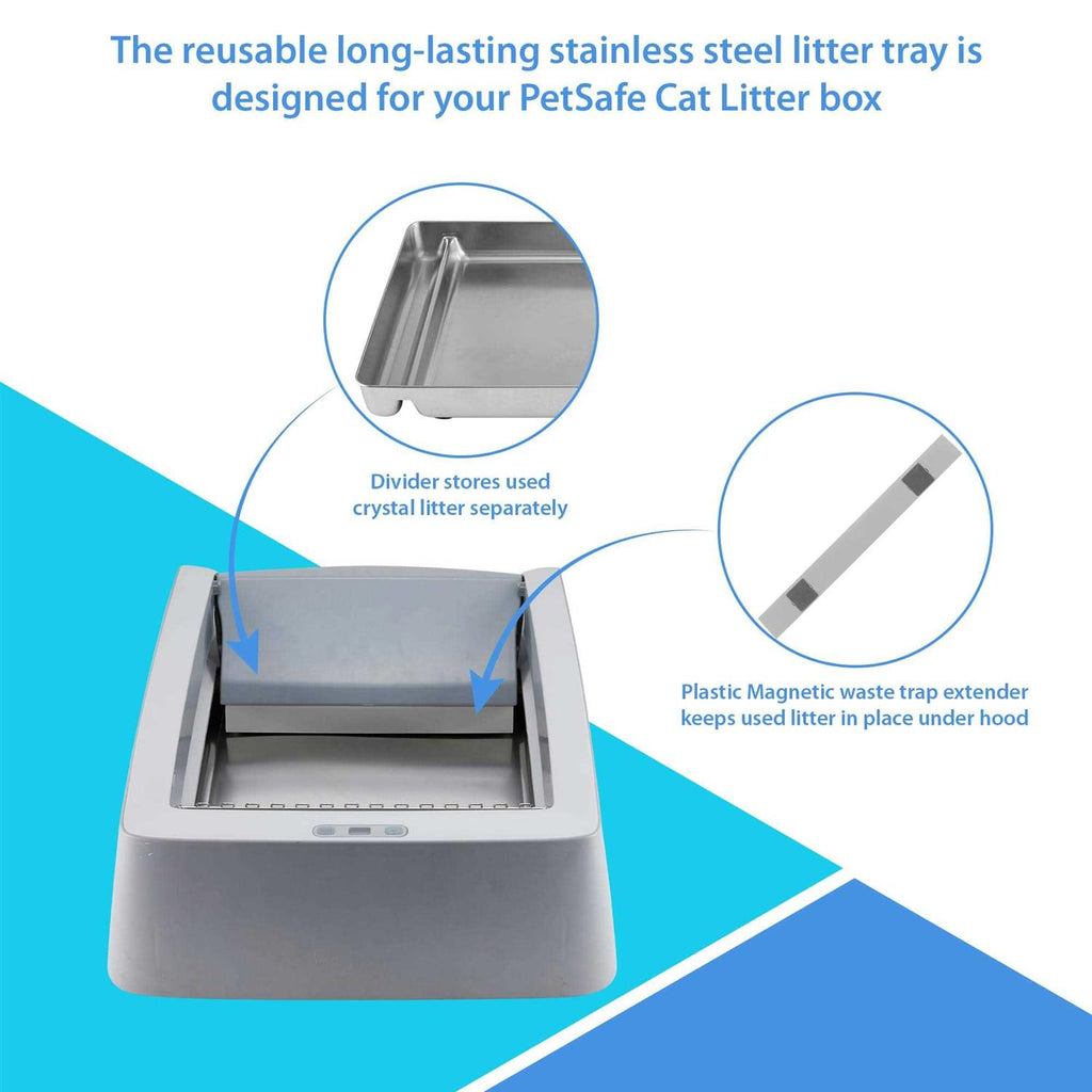 Stainless Steel Reusable Litter Tray J62216