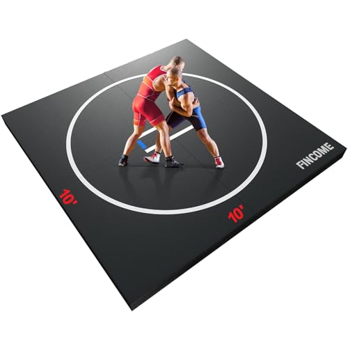 10' x 10' Black Wrestling Mat E709