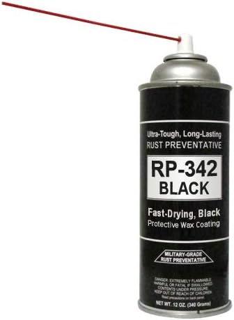 Black Rust Preventive Spray Pack of 2 O8452