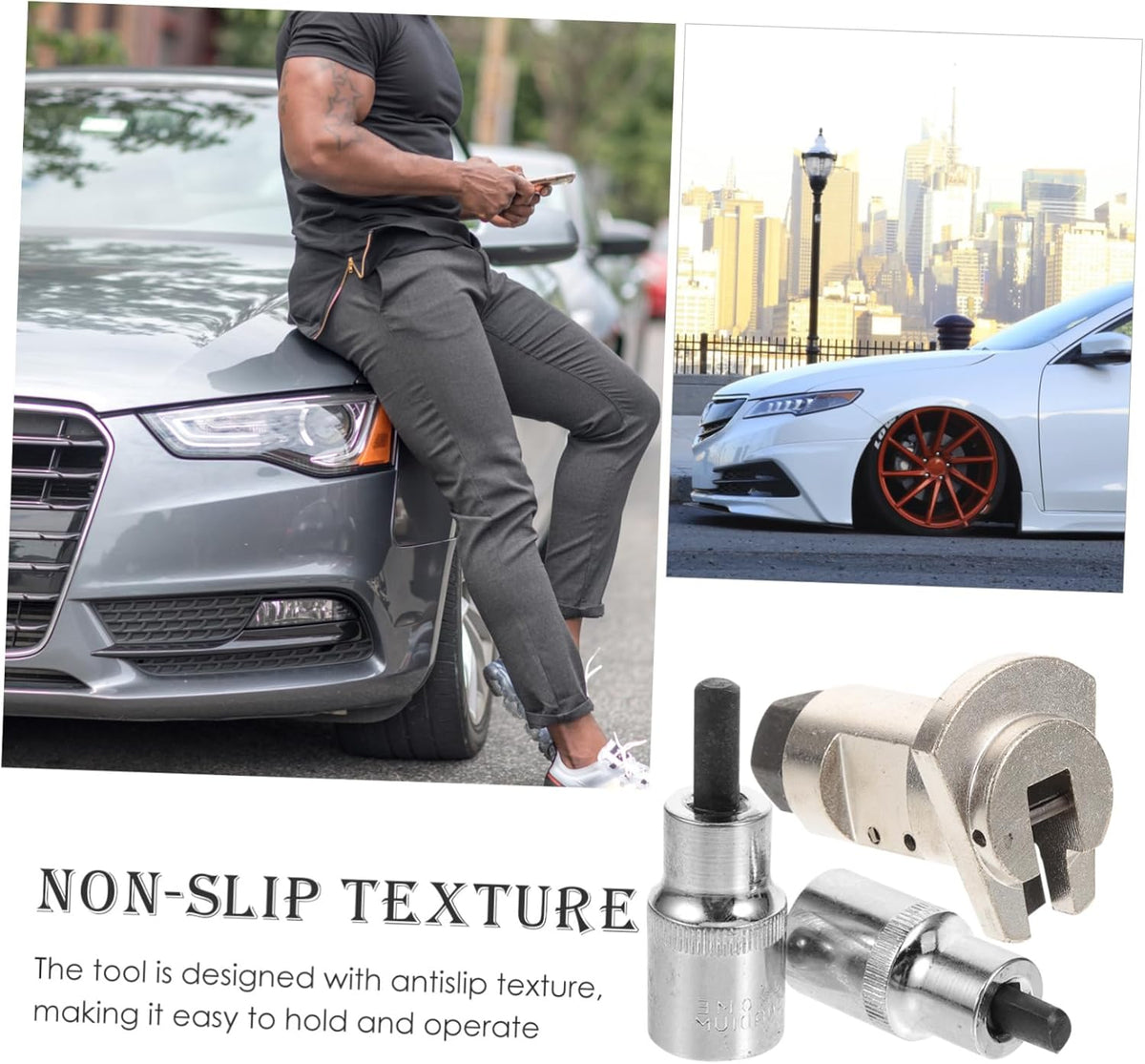 3pcs Car Shock Absorber Removal Socket Strut Knuckle Spreader Ball Head Suspension Separator Automotive Tools Z806