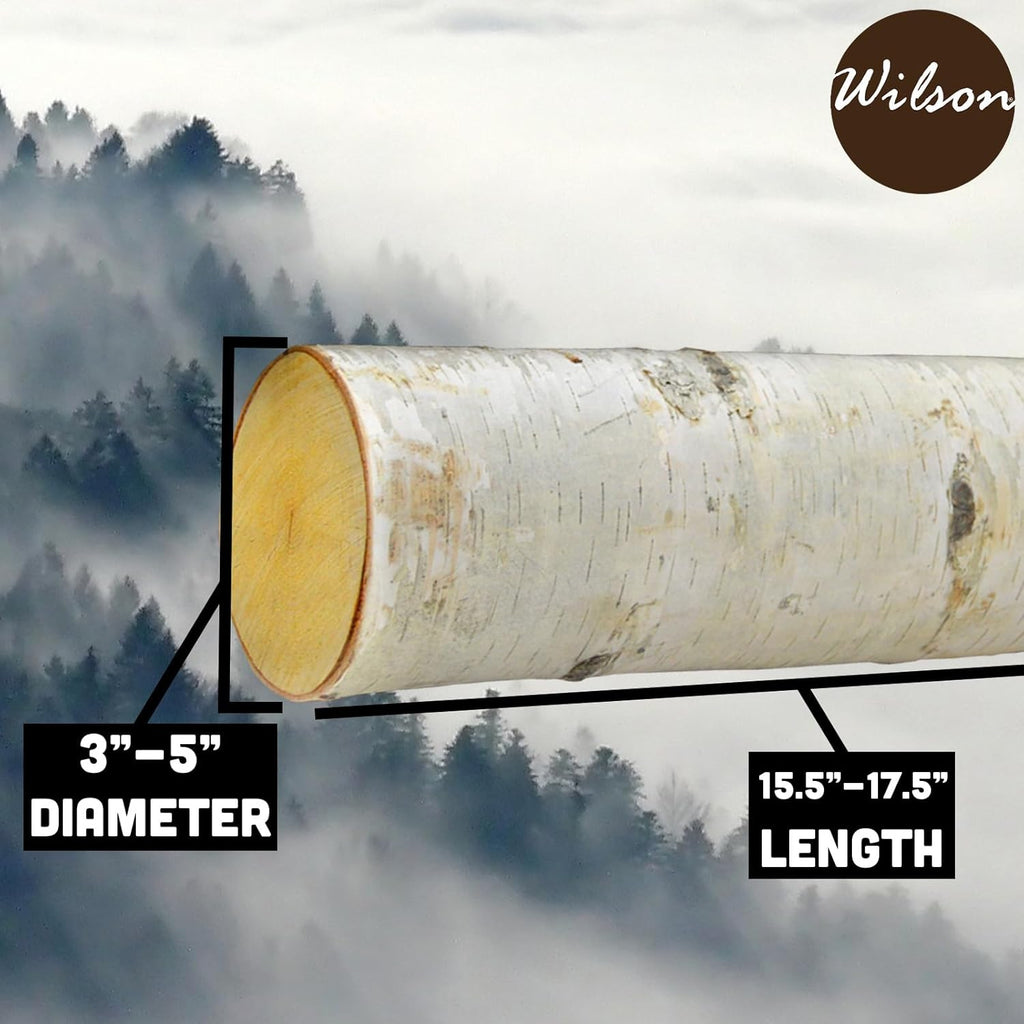 Large Log Set (5 Logs: 3''-5'' Dia. x 15.5-17.5" long) T7835