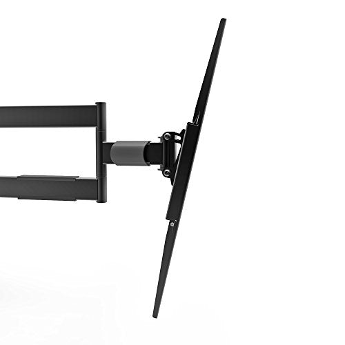 Black Recessed In-Wall Full Motion Articulating TV Mount for 32-inch to 55-inch TVs F876136