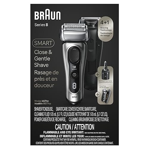 Electric Razor with Shaving Elements & Precision Trimmer, Wet & Dry Z240