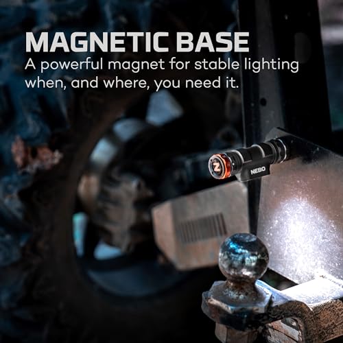 Rechargeable Headlamp, 1500 Lumens, 5 Light Modes, Detachable Magnetic Work Lamp, Waterproof, Bright LED Head Light, Includes USB Charging Cable B448