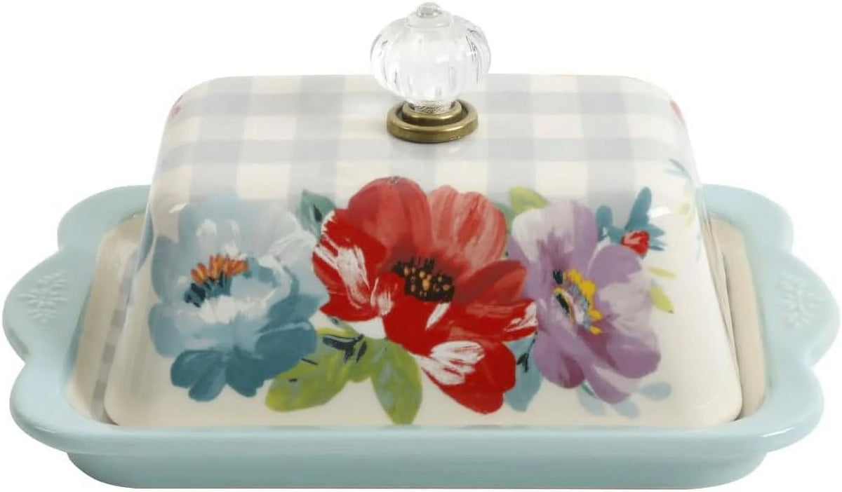 Ceramic Double Stick Butter Dish K99568
