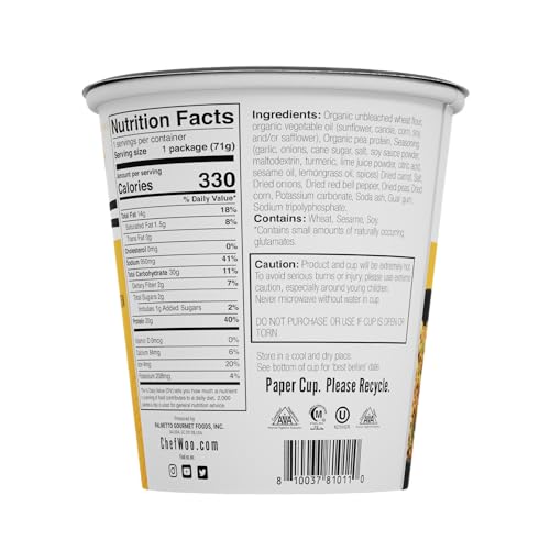 Spicy Tequila Lime Ramen Cup Noodles 12 PACK C960
