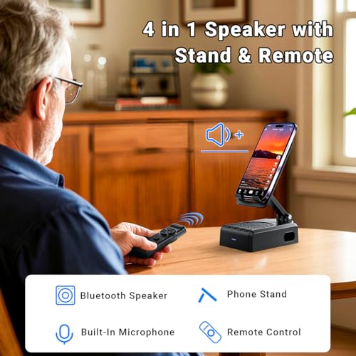 Bluetooth Speaker with Phone Stand K34462
