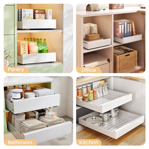 Expandable Slide out Drawer Cabinet Organizer W7209