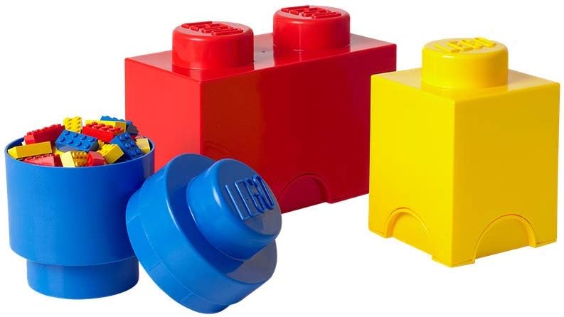 Red Blue Yellow Storage Box Brick Multipack 3 Set P67966