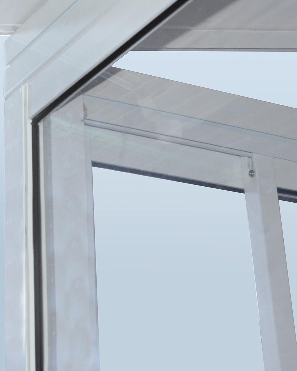 White 10x14 Enclosed Patio Cover Polycarbonate Shelter F7706