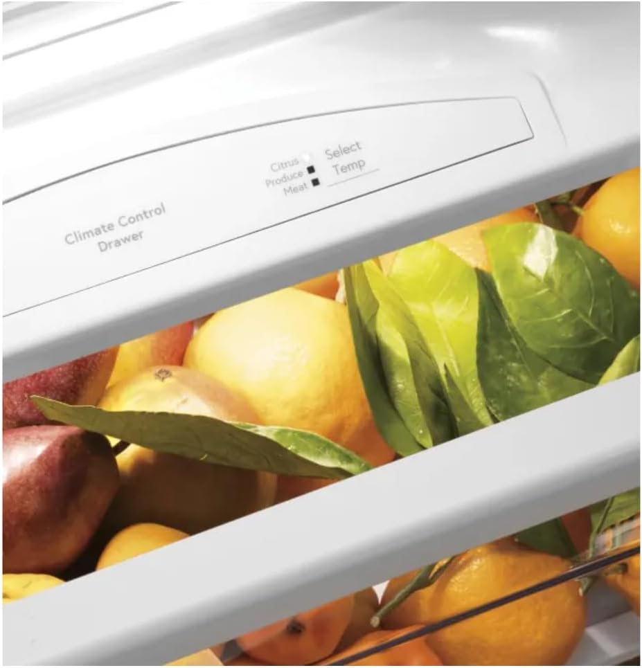 48" Smart Built-In Side-by-Side Refrigerator with Dispenser F54648