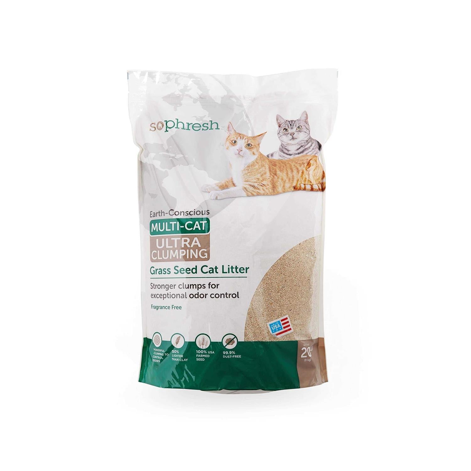 Unscented Grass Seed Cat Litter M14743