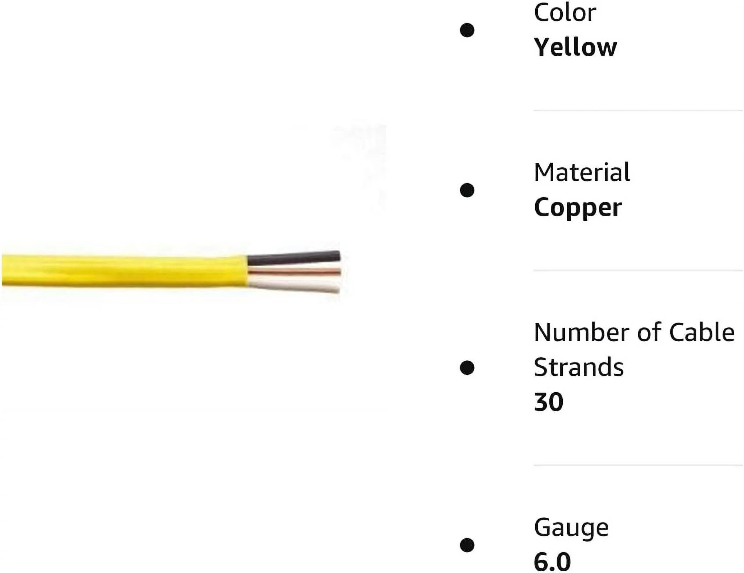 12/2 NM-B Non-Metallic Sheathed Cable (50FT Cut) B5287