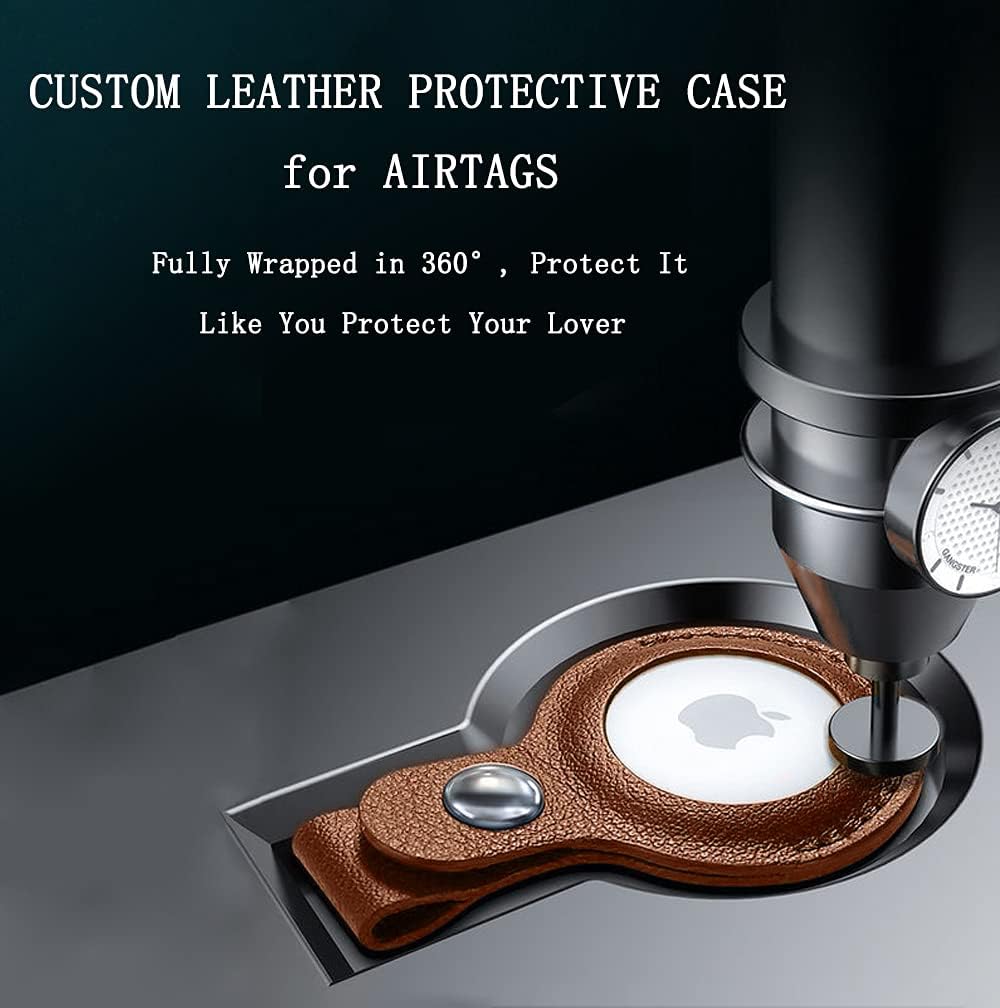 Leather Airtags Keychain 1 Pack V852339