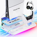 PS5 Stand with Dual Controller Charger and 3 Level Fan L4995