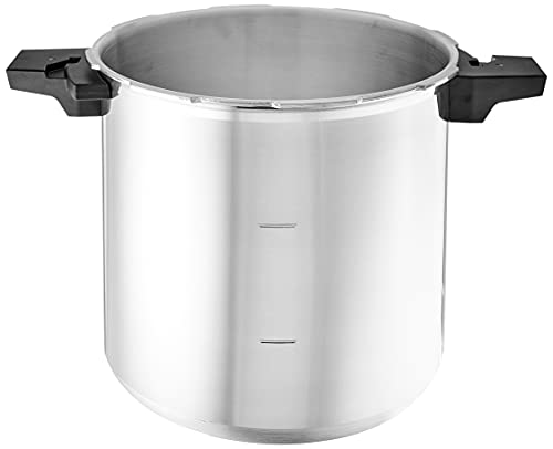 Polished Aluminum 22-Quart Pressure Cooker T3073