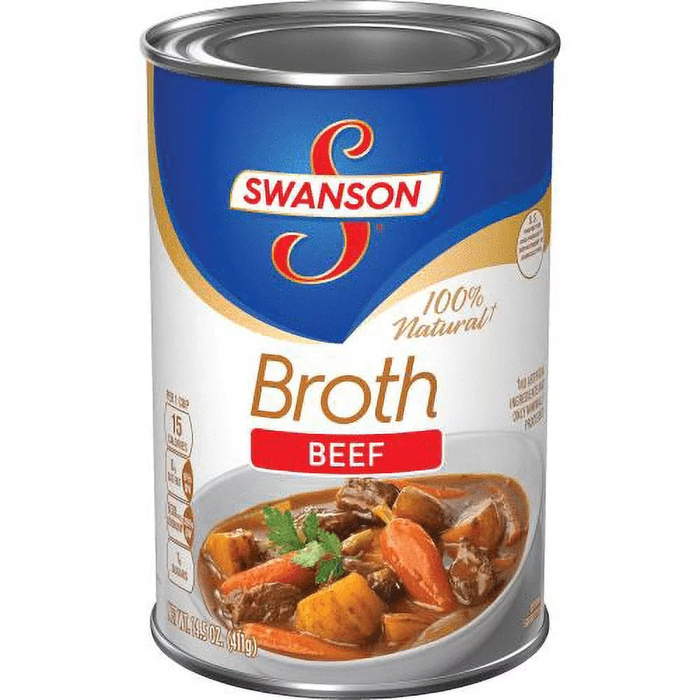 Beef Broth 14.5 Oz Pack of 18 M813