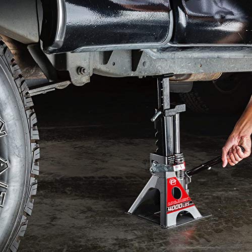 3 Ton Bottle Jack and Jack Stands with 6000 Pound Capacity E503