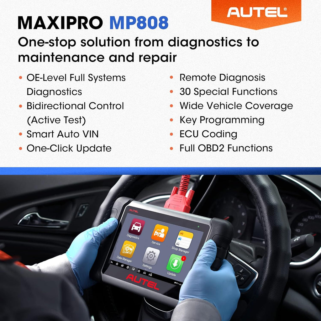 OBD2 Diagnostic Scanner with Bi-directional Control A349202