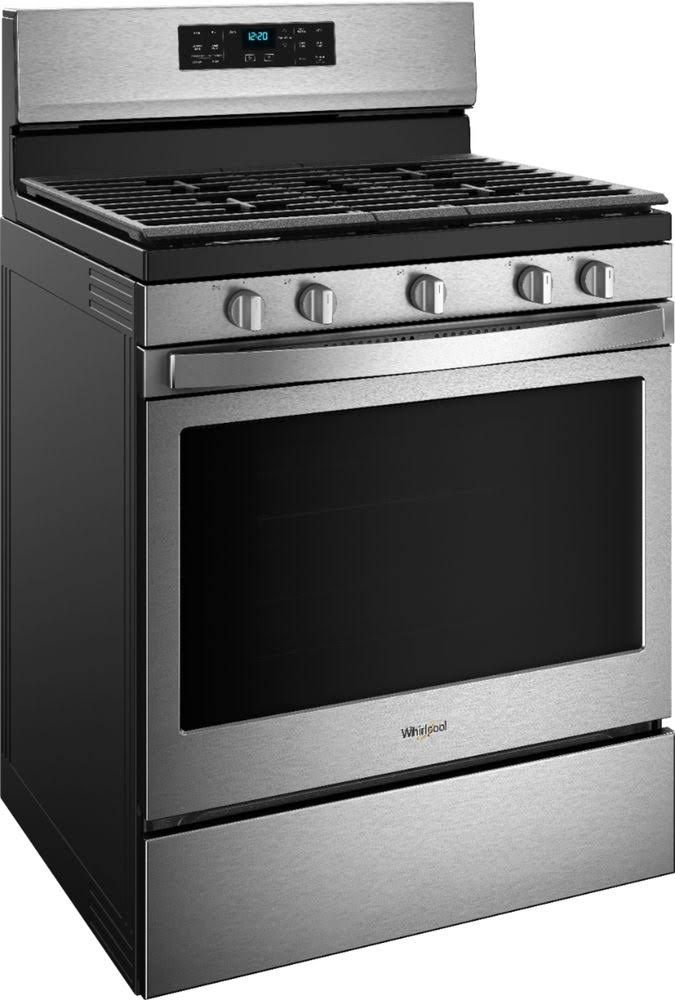 Stainless Steel Freestanding Gas Range 5 cu ft H196762