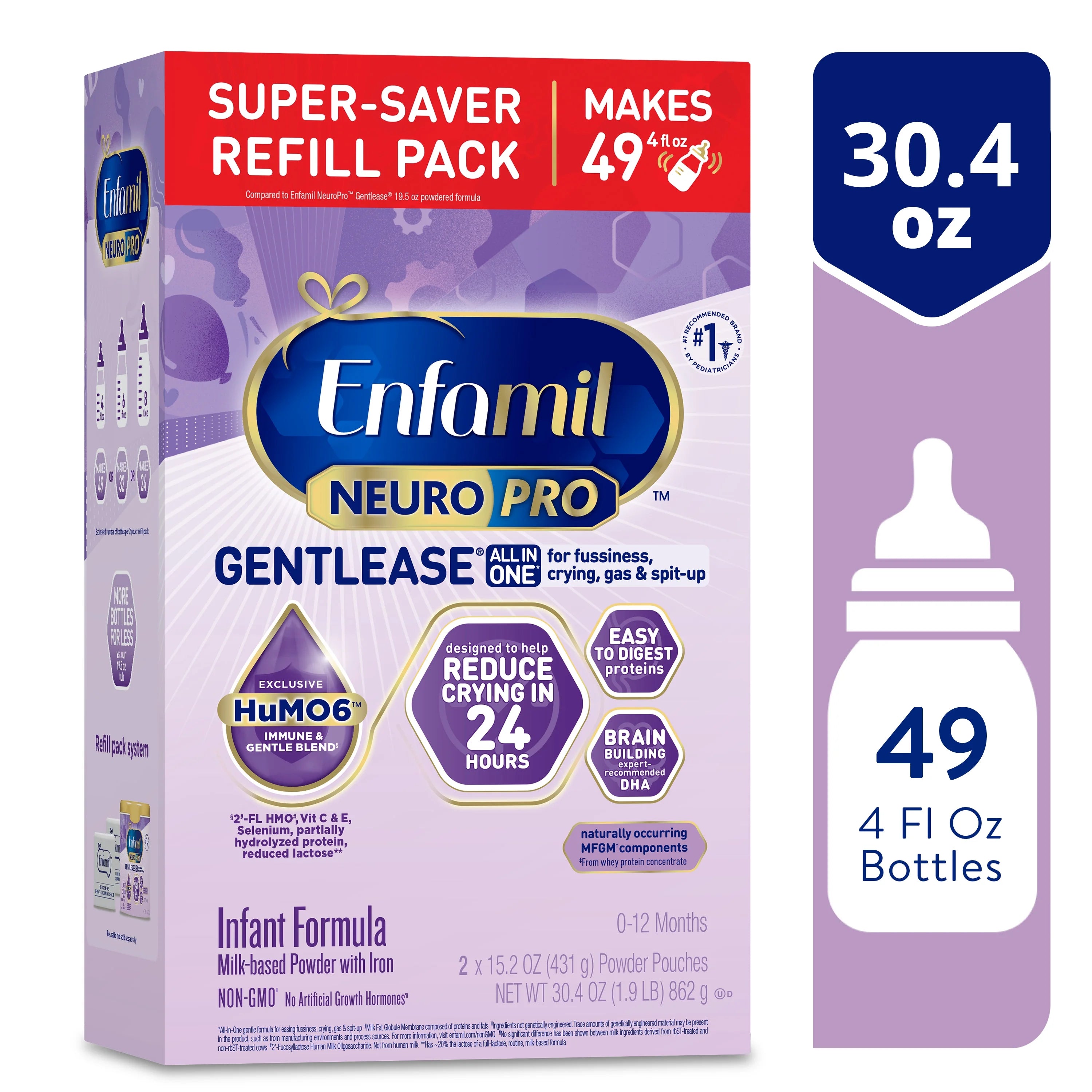 Baby Formula Refill Box 30.4 Oz Q80355