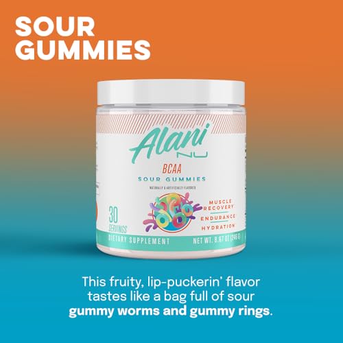 SOUR PEACH RING BCAA Supplement Powder 30 Servings R32652