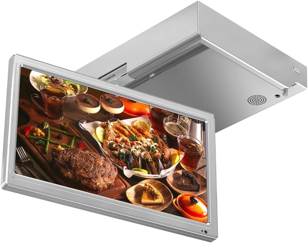 15.6 Inches 1080p Flip Down Kitchen TV with Built-in Tuner D42899