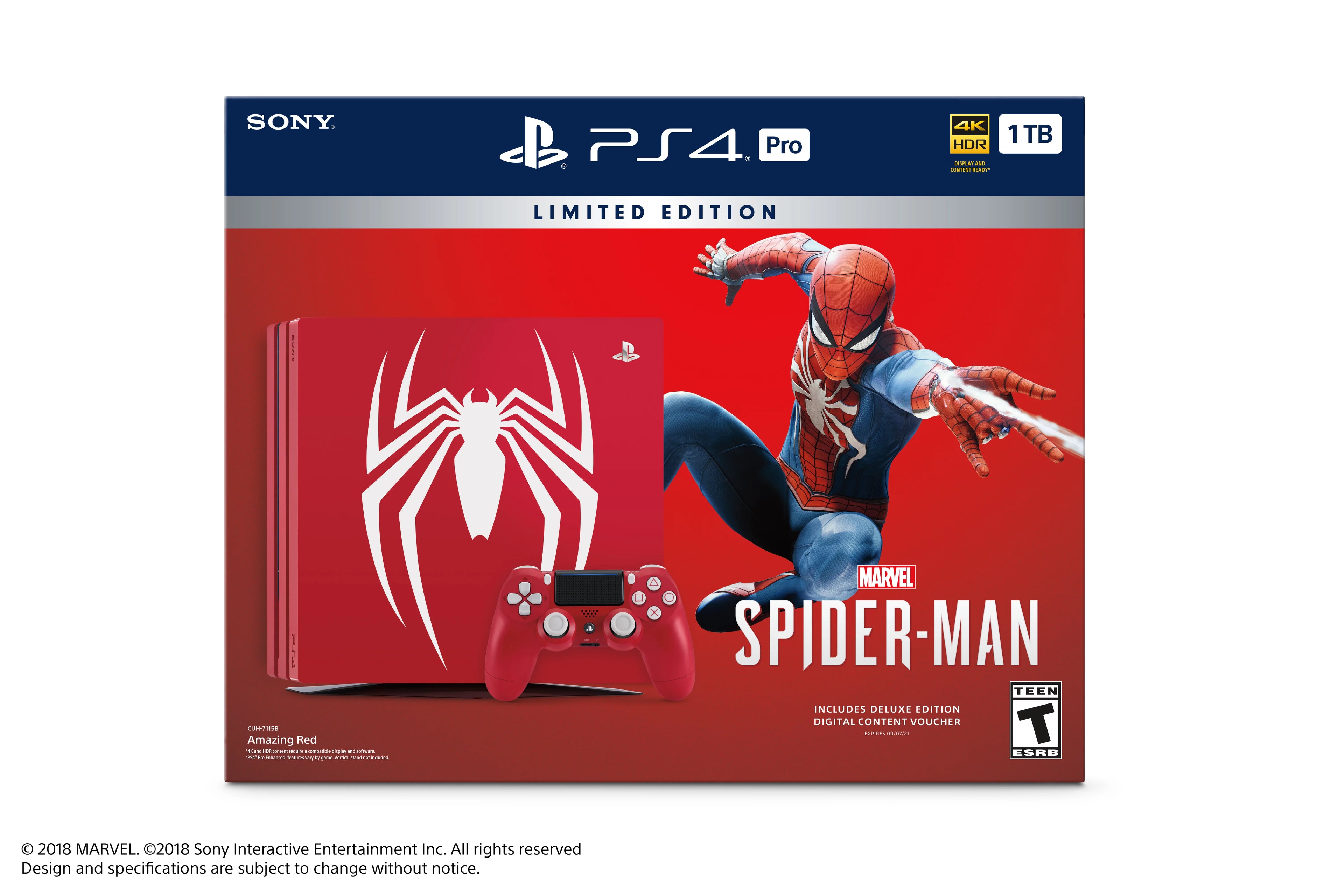 Red 1TB PS4 Pro Bundle P306120