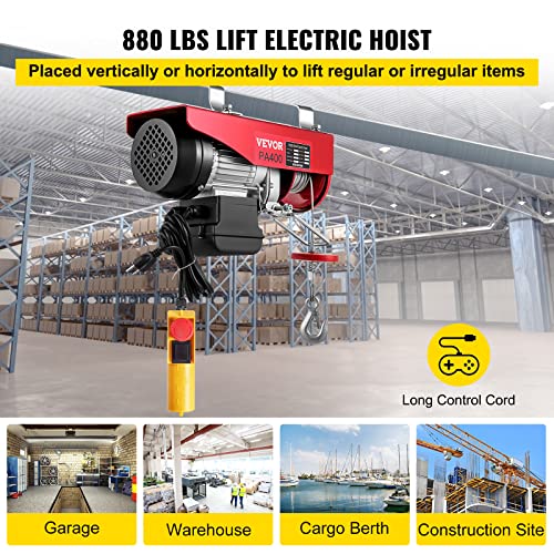 110V Electric Hoist With Wireless Remote Control H503697