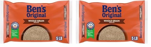 Whole Grain Brown Rice, 5 lb Bag (Pack of 2) R133818